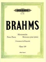 BRAHMS - KLAVIERSTUCK OP.119 EDITION PETERS