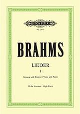 BRAHMS  LIEDER N.1 HIGH-SOPRANO EDITION PETERS