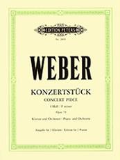 CARL MARIA VON WEBER - KONZERTSTUCK F-MOLL OPUS 79 / KLAVIER UND ORCHESTER / ΕΚΔΟΣΕΙΣ PETERS EDITION PETERS