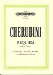 CHERUNINI  REQUIEM C-MOLL EDITION PETERS