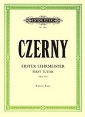 CZERNY - FIRST TUTOR EXERCISES OP.599 (100) EDITION PETERS