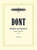 DONT - 24 ETUDEN UND CAPRICEN OP.35 / ΕΚΔΟΣΕΙΣ PETERS EDITION PETERS