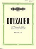 DOTZAUER - 113 VIOLONCELLO ETUDEN EDITION PETERS