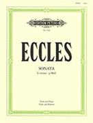 ECCLES - SONATA IN G MINOR EDITION PETERS