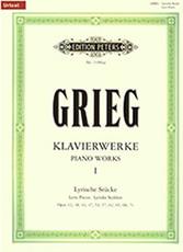 EDVARD GRIEG - KLAVIERWERKE I / LYRISCHE STUCKE / ΕΚΔΟΣΕΙΣ PETERS EDITION PETERS