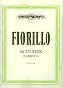 FIORILLO 36 ETUDES EDITION PETERS