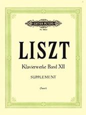 FRANZ LISZT - KLAVIERWERKE BAND XII (SUPPLEMENT) / ΕΚΔΟΣΕΙΣ PETERS EDITION PETERS