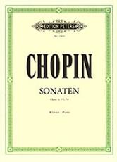 FREDERIC CHOPIN -SONATEN ΟPUS 4, 35, 58 / ΕΚΔΟΣΕΙΣ PETERS EDITION PETERS