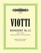 GIOVANNI B. VIOTTI - CONCERTO IN A MINOR NO.22 / ΕΚΔΟΣΕΙΣ PETERS EDITION PETERS