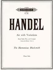 HANDEL - THE HARMONIOUS BLACKSMITH EDITION PETERS