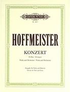 HOFFMEISTER - CONCERTO IN D MAJOR EP9857 EDITION PETERS