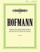 HOFMANN - FIRST STUDIES OP86 EDITION PETERS