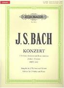 J.S.BACH - KONZERT D MINOR BWV 1043 / ΕΚΔΟΣΕΙΣ PETERS EDITION PETERS