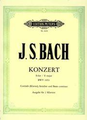 J.S.BACH - KONZERT E-DUR BWV 1053 / ΕΚΔΟΣΕΙΣ PETERS EDITION PETERS