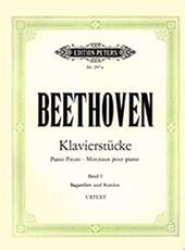 L.V. BEETHOVEN - KLAVIERSTUCKE - BAND I (BAGATELLEN UND RONDOS) / ΕΚΔΟΣΕΙΣ PETERS EDITION PETERS