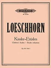 LOESCHHORN - KINDER ETUDEN OP. 181 HEFT I EDITION PETERS