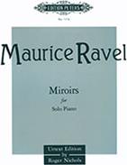 MAURICE RAVEL - MIROIRS FOR SOLO PIANO (URTEXT EDITION) / ΕΚΔΟΣΕΙΣ PETERS EDITION PETERS