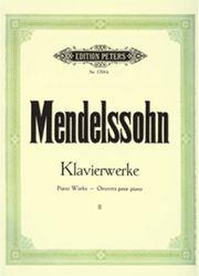 MENDELSSOHN - KLAVIERWERKE VOL 2 EDITION PETERS