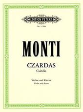 MONTI - CZARDAS FOR VIOLIN AND PIANO EDITION PETERS