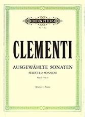 MUZIO CLEMENTI - AUSGEWAHLTE SONATEN BAND I / ΕΚΔΟΣΕΙΣ PETERS EDITION PETERS