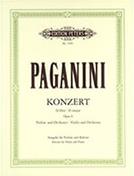 NICCOLO PAGANINI - CONCERTO NO.1, OP.6 / ΕΚΔΟΣΕΙΣ PETERS EDITION PETERS