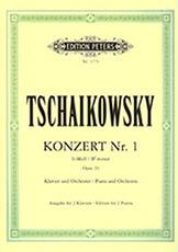 PYOTR ILYICH TCHAIKOVSKY - KONZERT NR. 1 B-MOLL OPUS 23 (KLAVIER UND ORCHESTER) EDITION PETERS