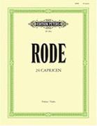 RODE - 24 CAPRICES EP8829 EDITION PETERS