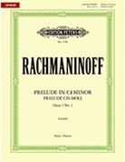 SERGEI RACHMANINOFF - PRELUDE OP.3 NO.2 IN C# MINOR EDITION PETERS