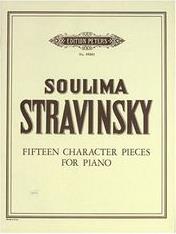 STRAVINSKY S. - FIFTEEN CHARACTER PIECES EDITION PETERS