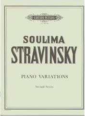 STRAVINSKY S. - PIANO VARIATIONS II EDITION PETERS