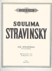 STRAVINSKY S. - SIX SONATINAS EDITION PETERS