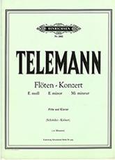 TELEMANN - CONCERTO E-MINOR EDITION PETERS