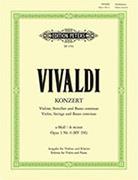 VIVALDI - CONCERTO IN A MINOR OP.3 N. 6 EDITION PETERS