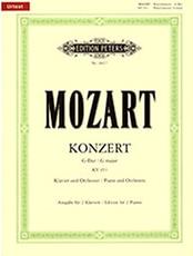 W.A.MOZART - KONZERT G-DUR KV 453 FUR KLAVIER UND ORCHESTER (URTEXT) / ΕΚΔΟΣΕΙΣ PETERS EDITION PETERS