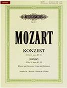 W.A.MOZART - KONZERT / RONDO A-DUR KLAVIER UND ORCHESTER (URTEXT) / ΕΚΔΟΣΕΙΣ PETERS EDITION PETERS