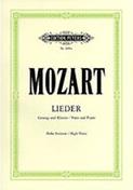 WOLFGANG AMADEUS MOZART - LIEDER HIGH / ΕΚΔΟΣΕΙΣ PETERS EDITION PETERS