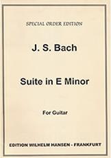 BACH J.S. - SUITE IN E MINOR WILHELM HANSEN