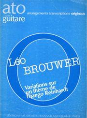 BROUWER LEO - VARIATIONS SUR UN THEME DE DJANGO REINHARDT TRANSATLANTIQUES