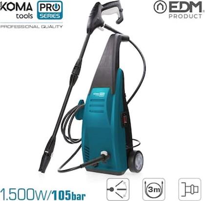 ΠΛΥΣΤΙΚΟ ΜΗΧΑΝΗΜΑ ΥΨΗΛΗΣ ΠΙΕΣΗΣ 1500W/105BAR KOMA TOOLS PRO 08710 EDM SPAIN από το PUBLIC