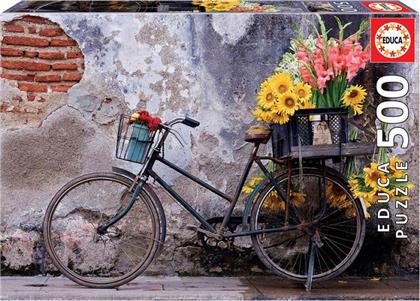 ΠΑΖΛ BICYCLE WITH FLOWERS 2D 500PCS (17988) EDUCA