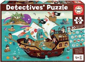 ΠΑΖΛ DETECTIVES? PIRATES 50TMX (18896) EDUCA