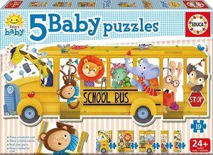 ΠΑΖΛ DISNEY ANIMALS SCHOOL BUS 19ΤΜΧ (17575) EDUCA