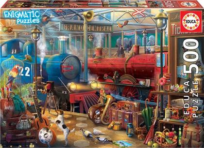 ΠΑΖΛ MYSTERIOUS PUZZLE TRAIN STATION 500PCS (18481) EDUCA