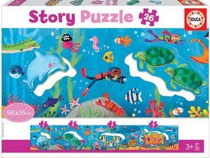 ΠΑΖΛ STORY UNDERWATER WORLD 26TMX (18902) EDUCA