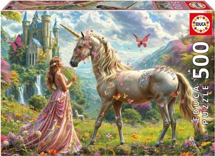PUZZLE 500 FAIRIES, UNICORNS AND BUTTERFLIES (20243) EDUCA