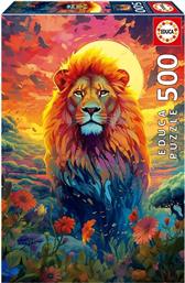 PUZZLE 500 MAJESTIC LOOK OF THE LION (20261) EDUCA