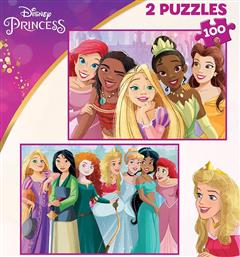 PUZZLE DISNEY PRINCESS (2X100 TMX) EDUCA