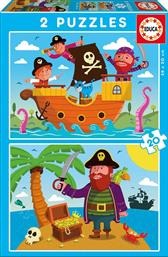PUZZLE PIRATES 2X20 40 ΤΜΧ (17149) EDUCA