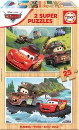 ΞΥΛΙΝΟ ΠΑΙΔΙΚΟ PUZZLE CARS 2*25PCS (18877) EDUCA