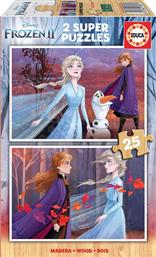 ΞΥΛΙΝΟ PUZZLE 2Χ25 FROZEN 2 EDUCA